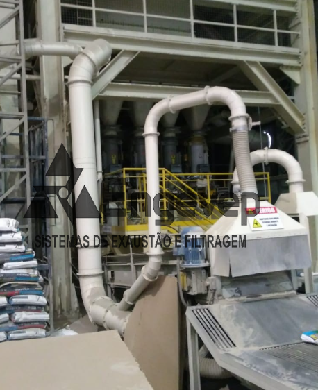 SISTEMA DE EXAUSTÃO - CIMENTEIRA