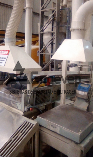 SISTEMA DE EXAUSTÃO - CIMENTEIRA